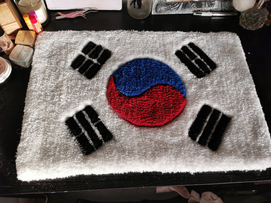 S korean Flag desk mat